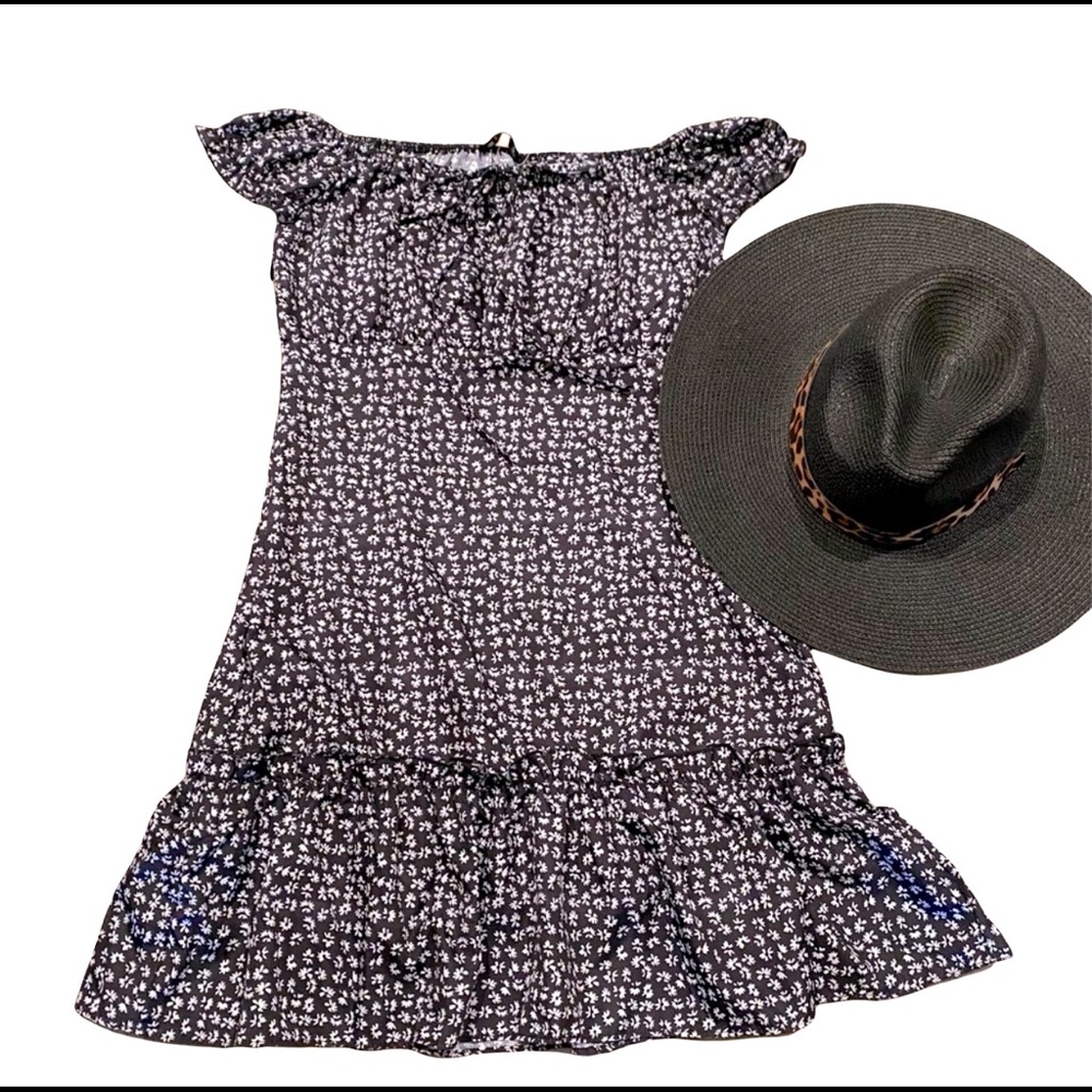 Off the Shoulder Floral Dress